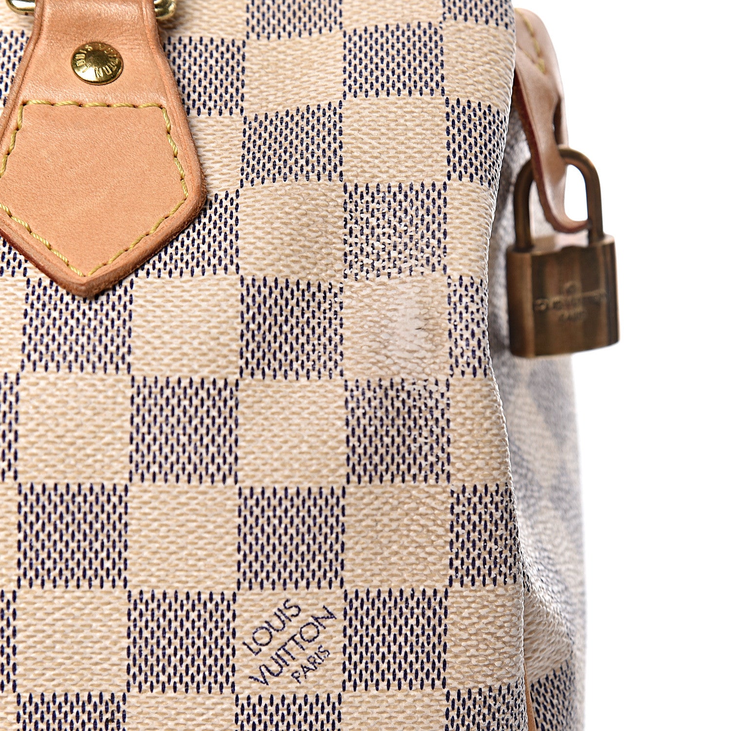 Louis Vuitton Damier Azur Speedy 25 21 of 24