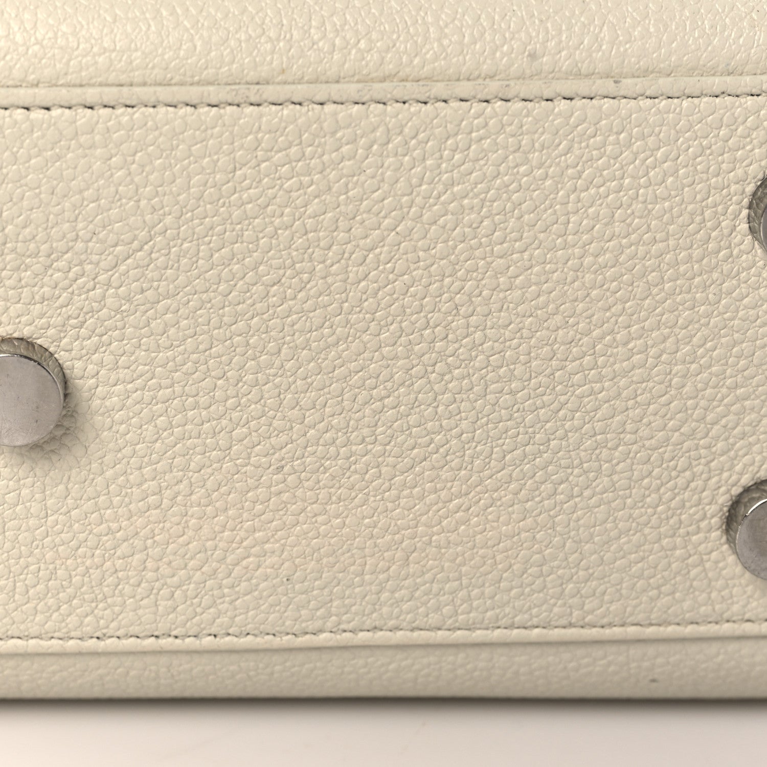 Saint Laurent Grained Calfskin Nano Sac De Jour Dove White 12 of 12