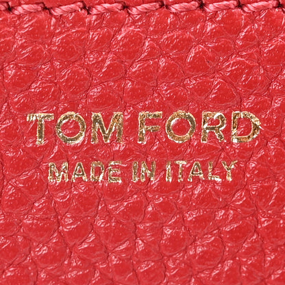 Tom Ford Calfskin Mini Jennifer Crossbody Bag Flame Red 6 of 9