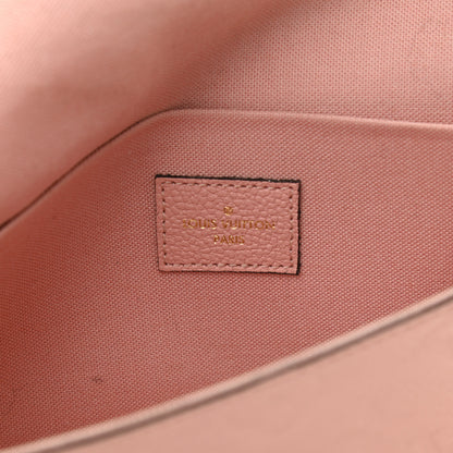 Louis Vuitton Empreinte Pochette Felicie Chain Wallet Rose Poudre 7 of 18