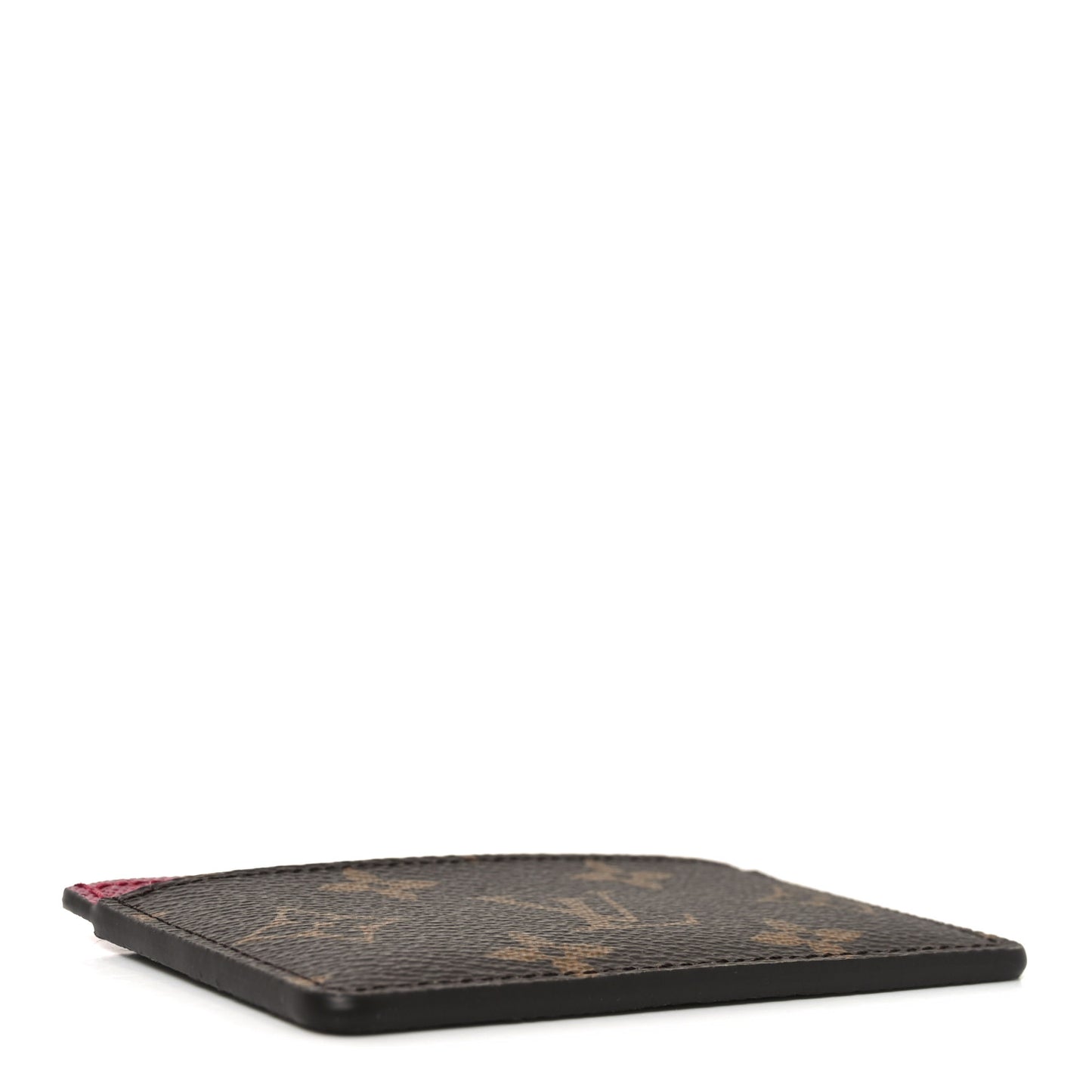 Monogram Card Holder Fuchsia