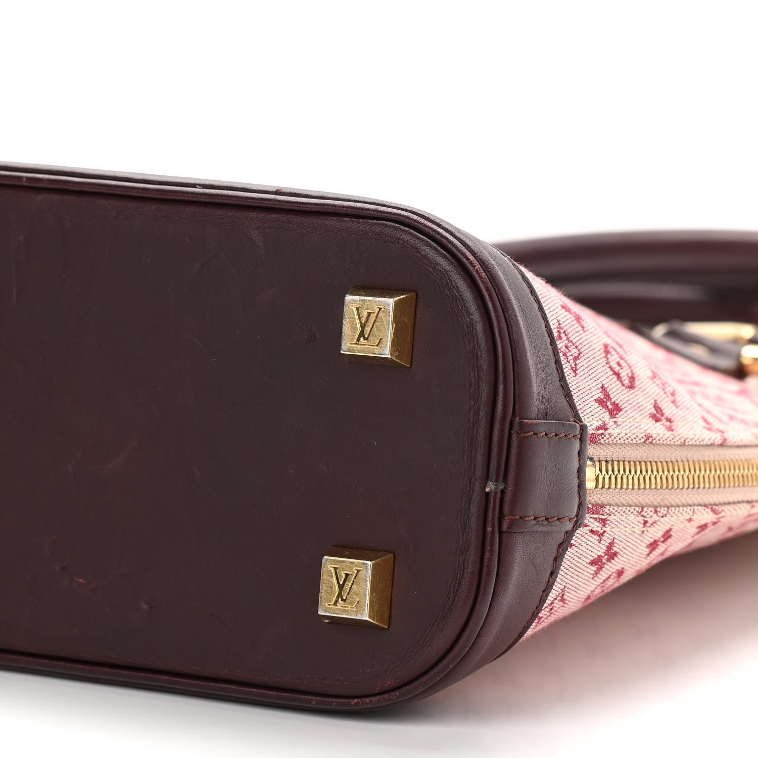 Louis Vuitton Mini Monogram Alma Haut Cherry 9 of 18