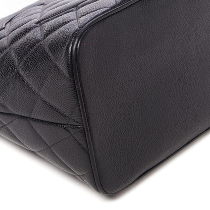 Chanel Caviar Quilted Medallion Tote Black 6 of 9