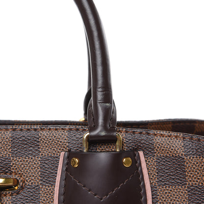 Louis Vuitton Cuir Taurillon Damier Ebene Normandy Magnolia 13 of 22