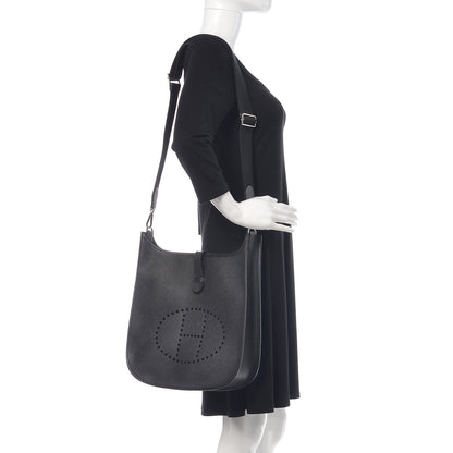 Hermes Epsom Evelyne III GM Black 2 of 10