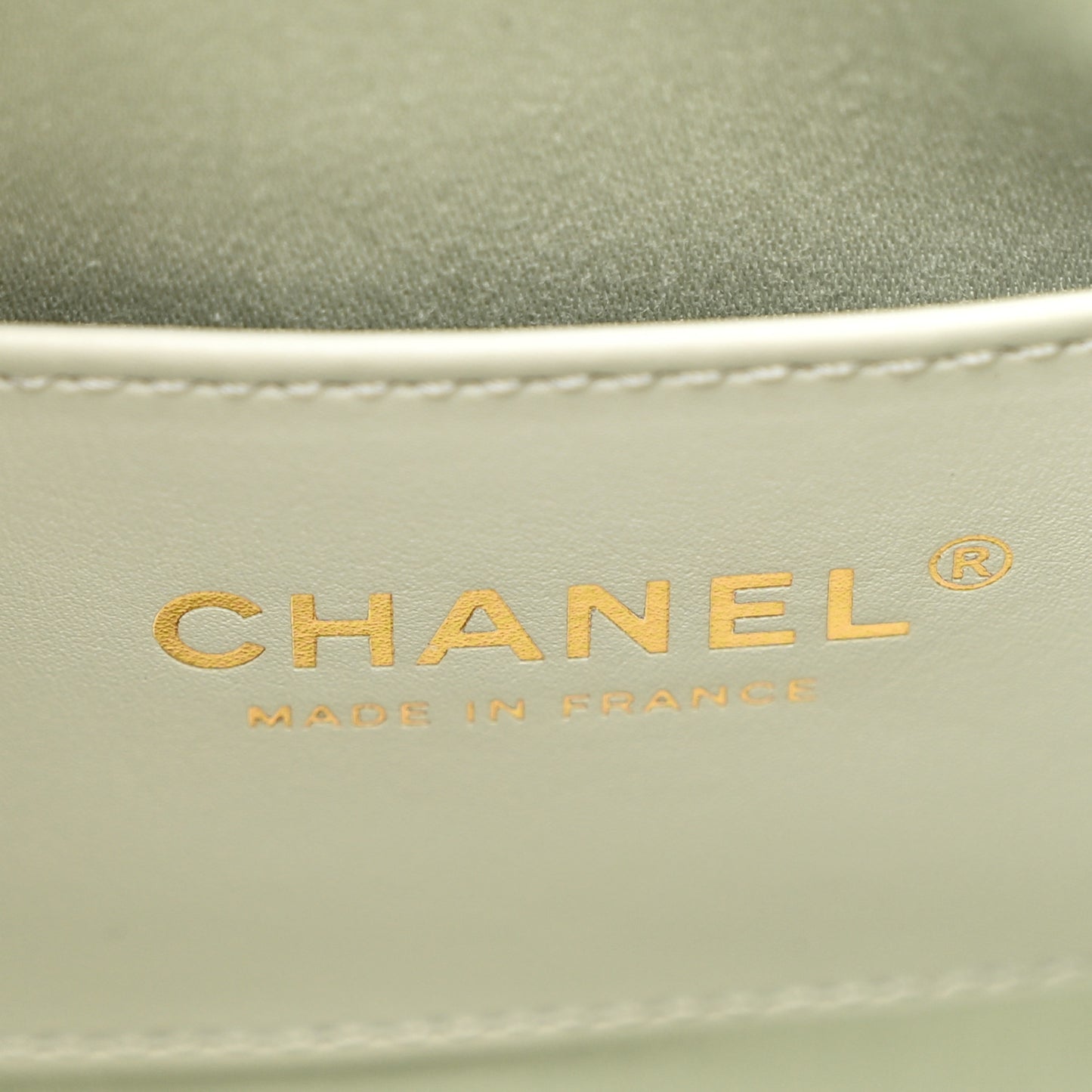Caviar Quilted Small Chanel 25 Handbag Light Green
