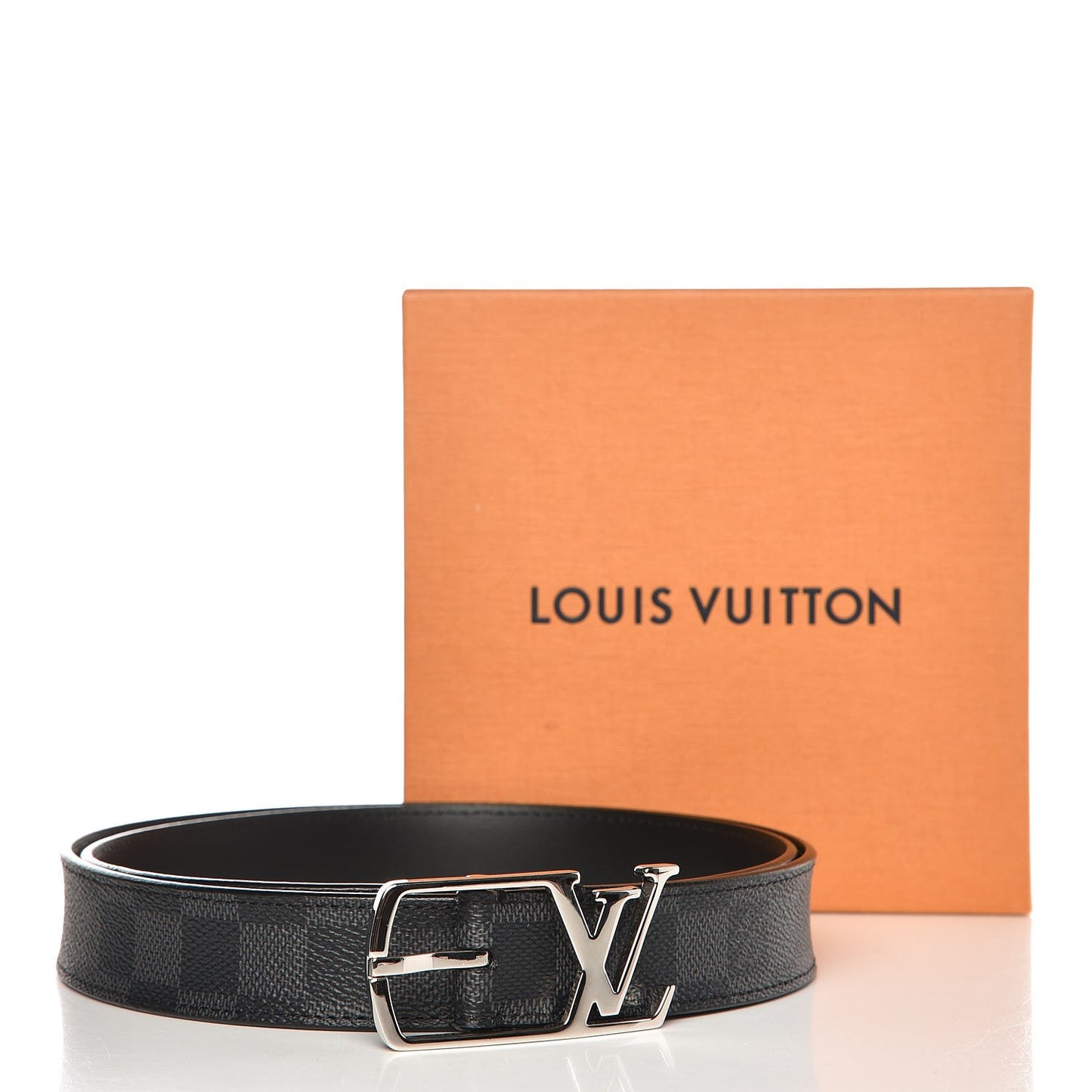 Damier Graphite 30mm Neogram LV Belt 100 40