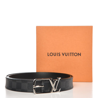 Louis Vuitton Damier Graphite 30mm Neogram LV Belt 100 40 9 of 9