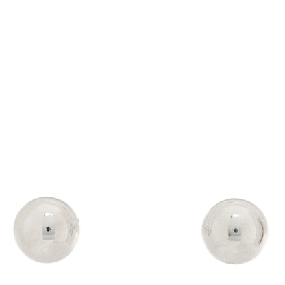 Tiffany Sterling Silver 8mm HardWear Ball Earrings 1 of 5