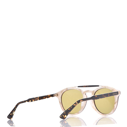 Gucci Round Avana Sunglasses GG0124SA Tortoise 4 of 8