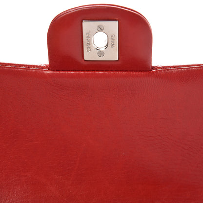 Chanel Lambskin Quilted Mini Square Flap Red 9 of 14
