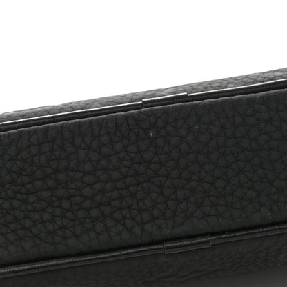 Louis Vuitton Taurillon Monogram Uniformes Solar Ray Soft Pochette Volga Belt Bag Black 10 of 12