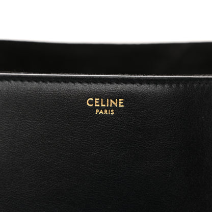 Celine Grained Calfskin Large Soft 16 Bag Black 6 of 13