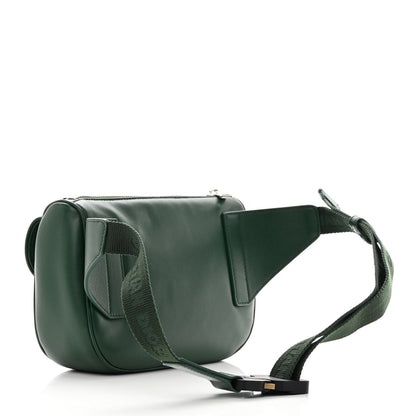 Christian Dior Galaxy Calfskin Oblique World Tour Saddle Belt Bag Green 3 of 11