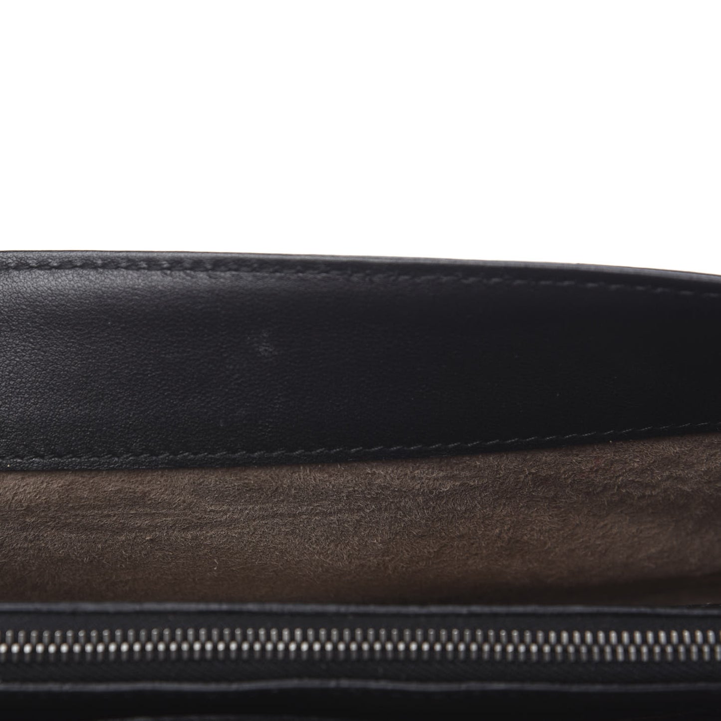 Nappa Spheres Knot Clutch Black