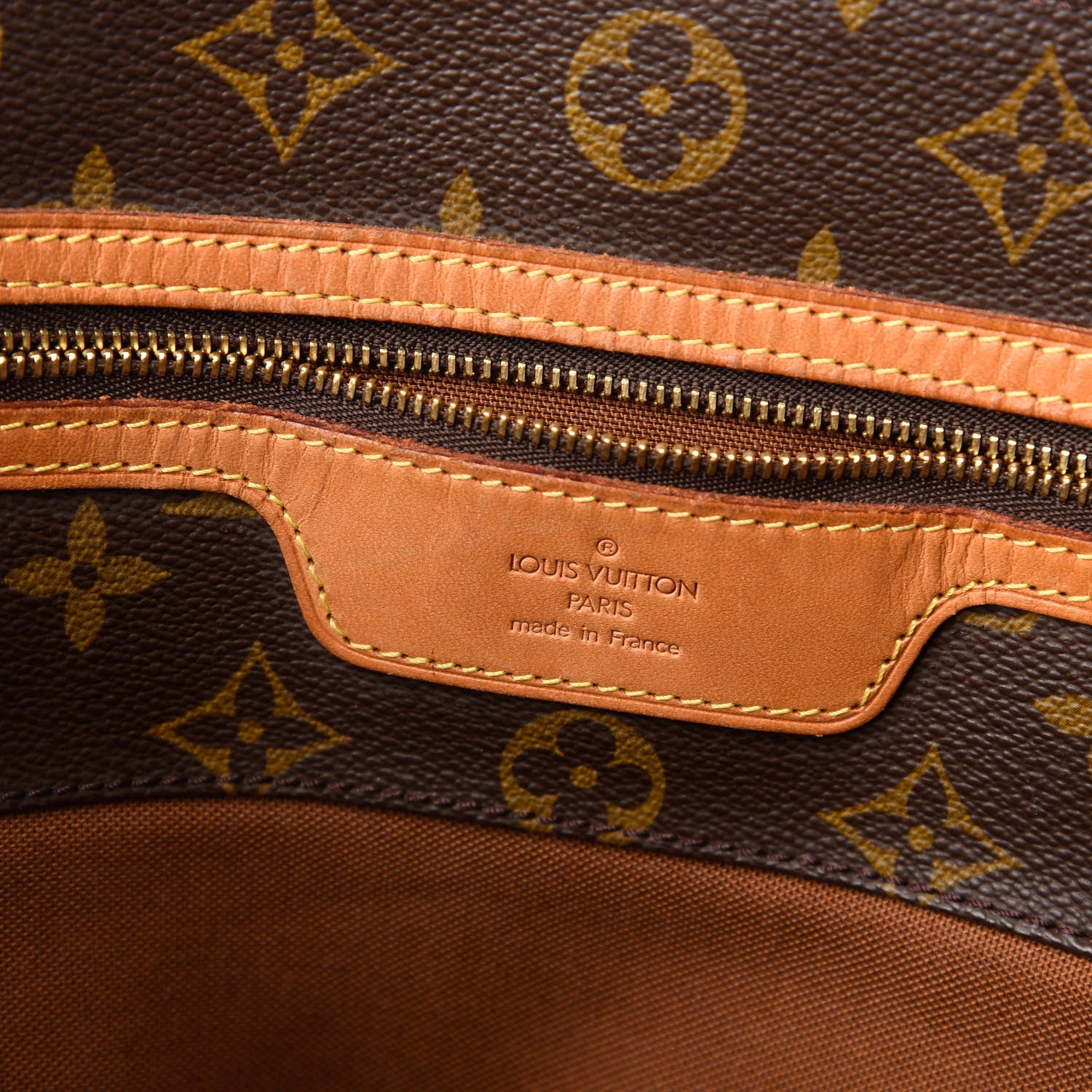 Louis Vuitton Monogram Sac Shopping Tote 8 of 10