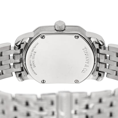 Tiffany Stainless Steel 24mm Mark Coupe Resonator Quartz Watch Blue 4 of 5