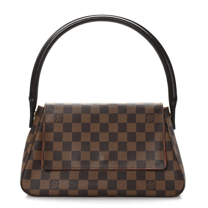 Louis Vuitton Damier Ebene Mini Looping 1 of 8