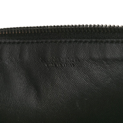 Bottega Veneta Nappa Intrecciato Flat Zip Pouch Black 6 of 8