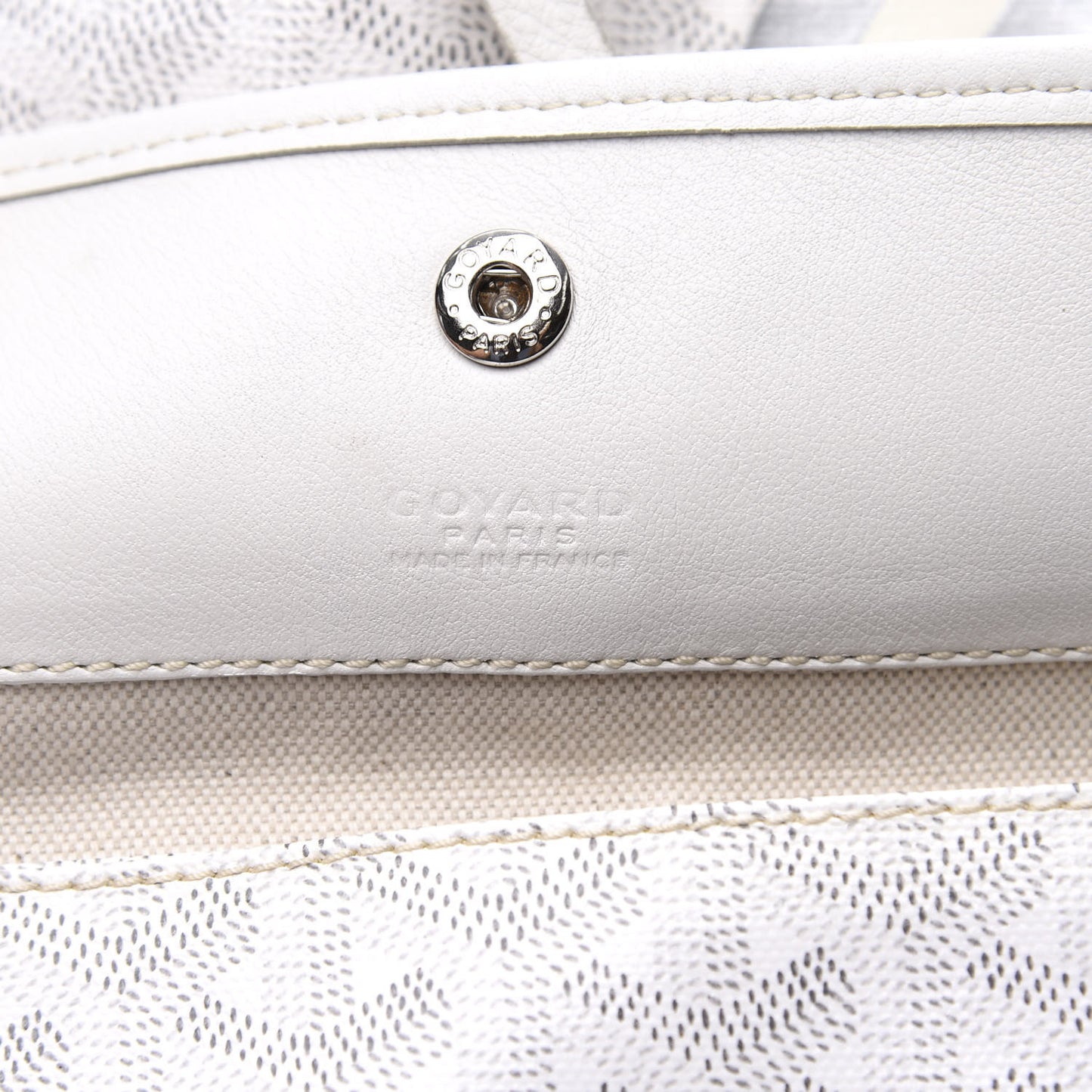 Goyardine Saint Louis GM White
