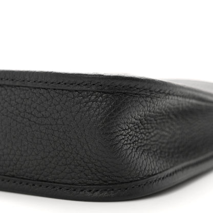 Hermes Taurillon Clemence Evelyne TPM Black 10 of 11