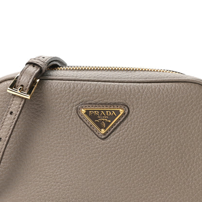 Prada Vitello Daino Mini Crossbody Bag Argilla 8 of 10