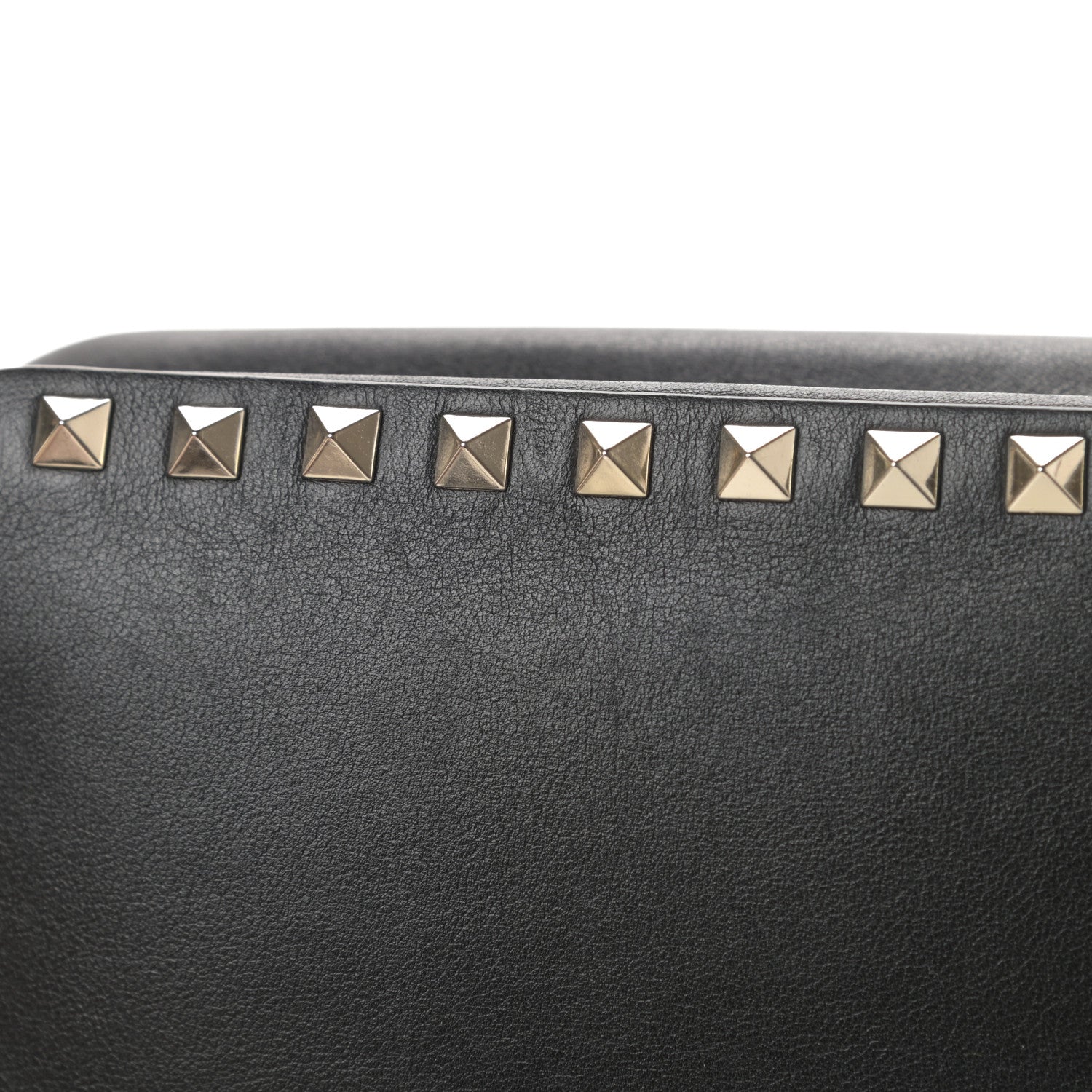 Valentino Garavani Calfskin Rockstud Camera Crossbody Bag Black 12 of 12