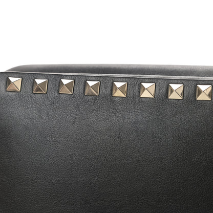 Valentino Garavani Calfskin Rockstud Camera Crossbody Bag Black 12 of 12