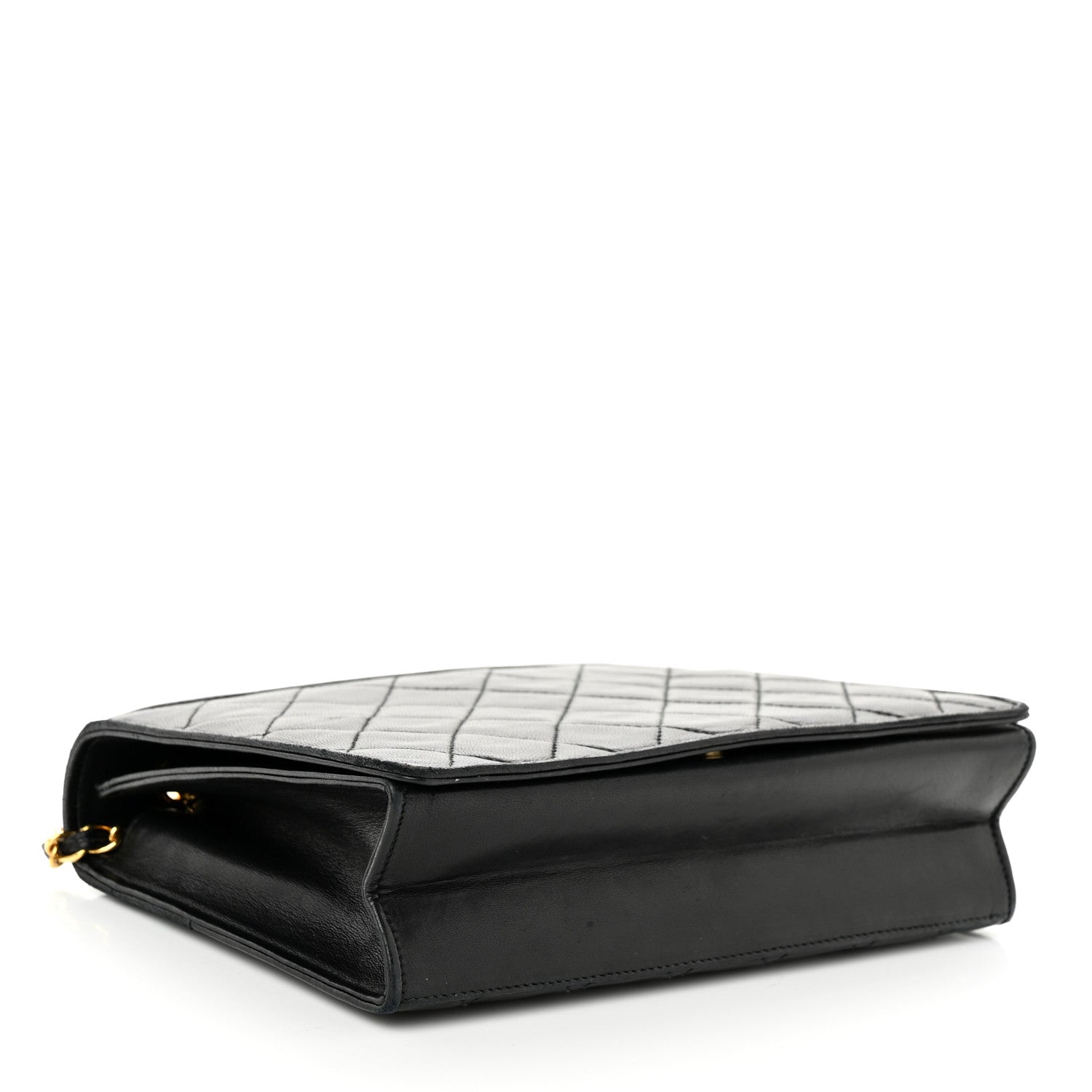 Chanel Lambskin Quilted CC Flap Black 4 of 12