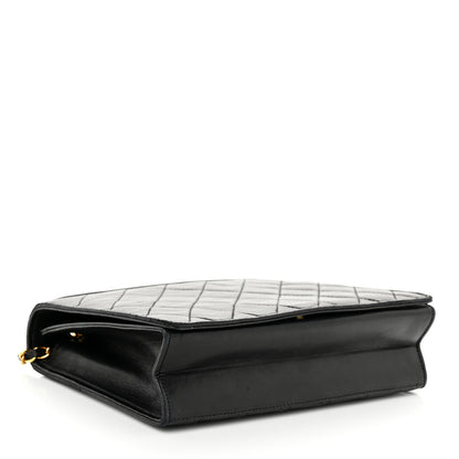 Chanel Lambskin Quilted CC Flap Black 4 of 12