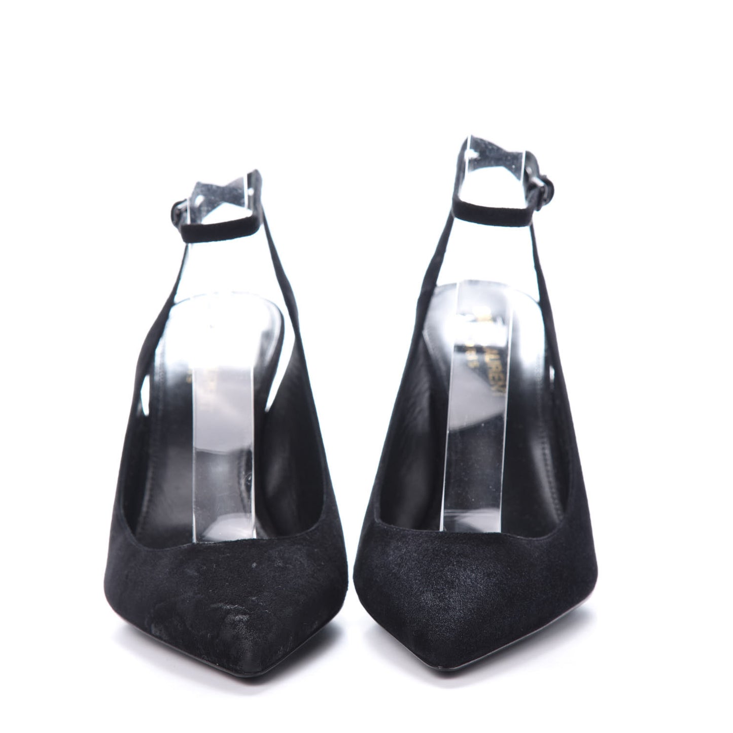 Suede Opyum 110 Slingback Sandals 37 Black