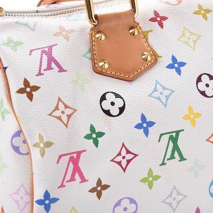 Louis Vuitton Monogram Multicolor Speedy 30 White 9 of 14