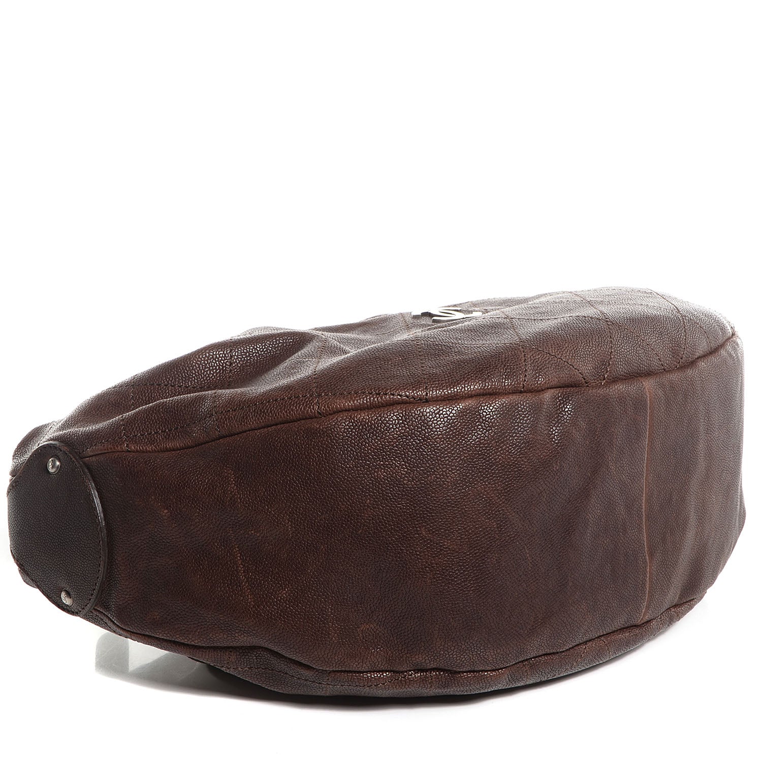Chanel Caviar Outdoor Ligne Large Hobo Brown 4 of 7