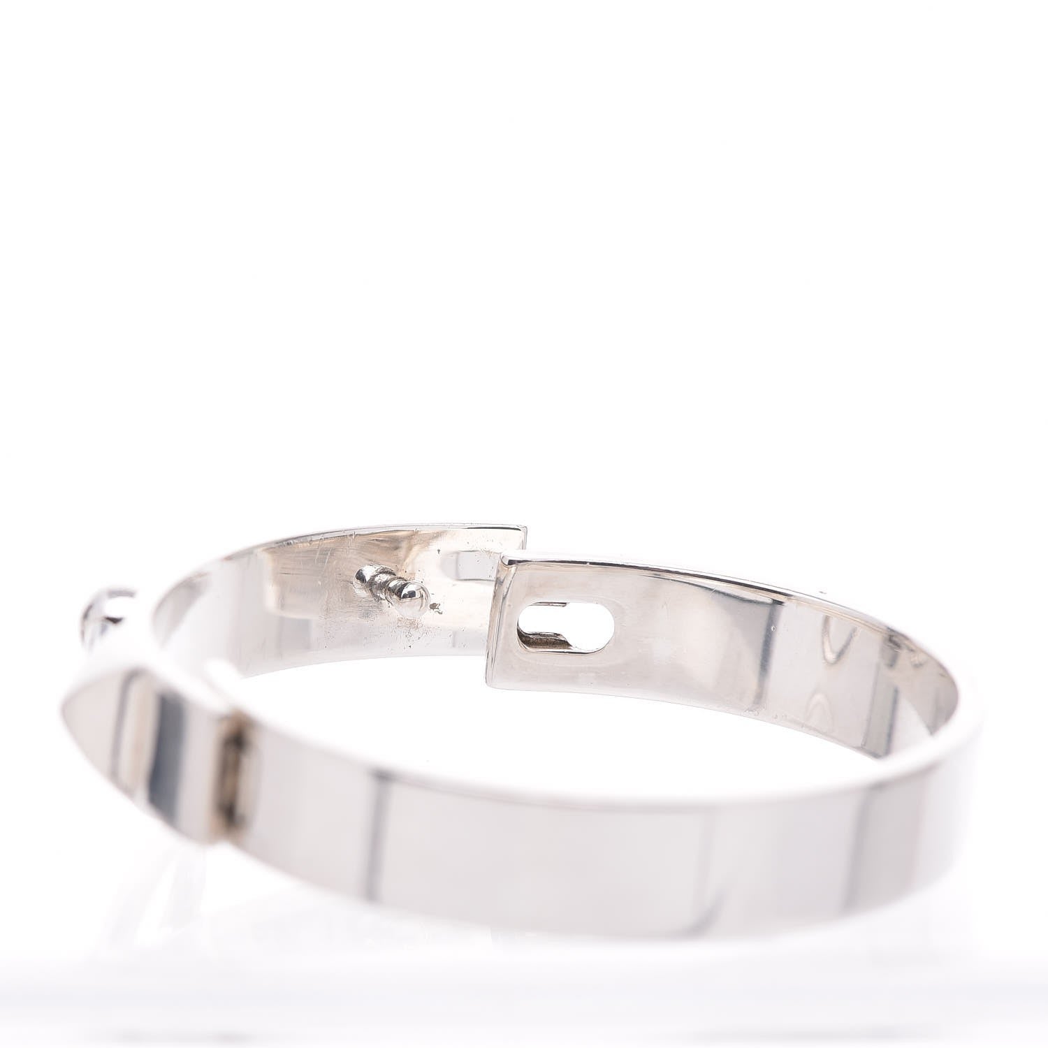 Hermes Sterling Silver PM Collier De Chien Bracelet XS 5 of 6