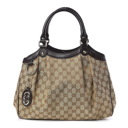 Gucci Monogram Medium Sukey Tote Dark Brown 1 of 9