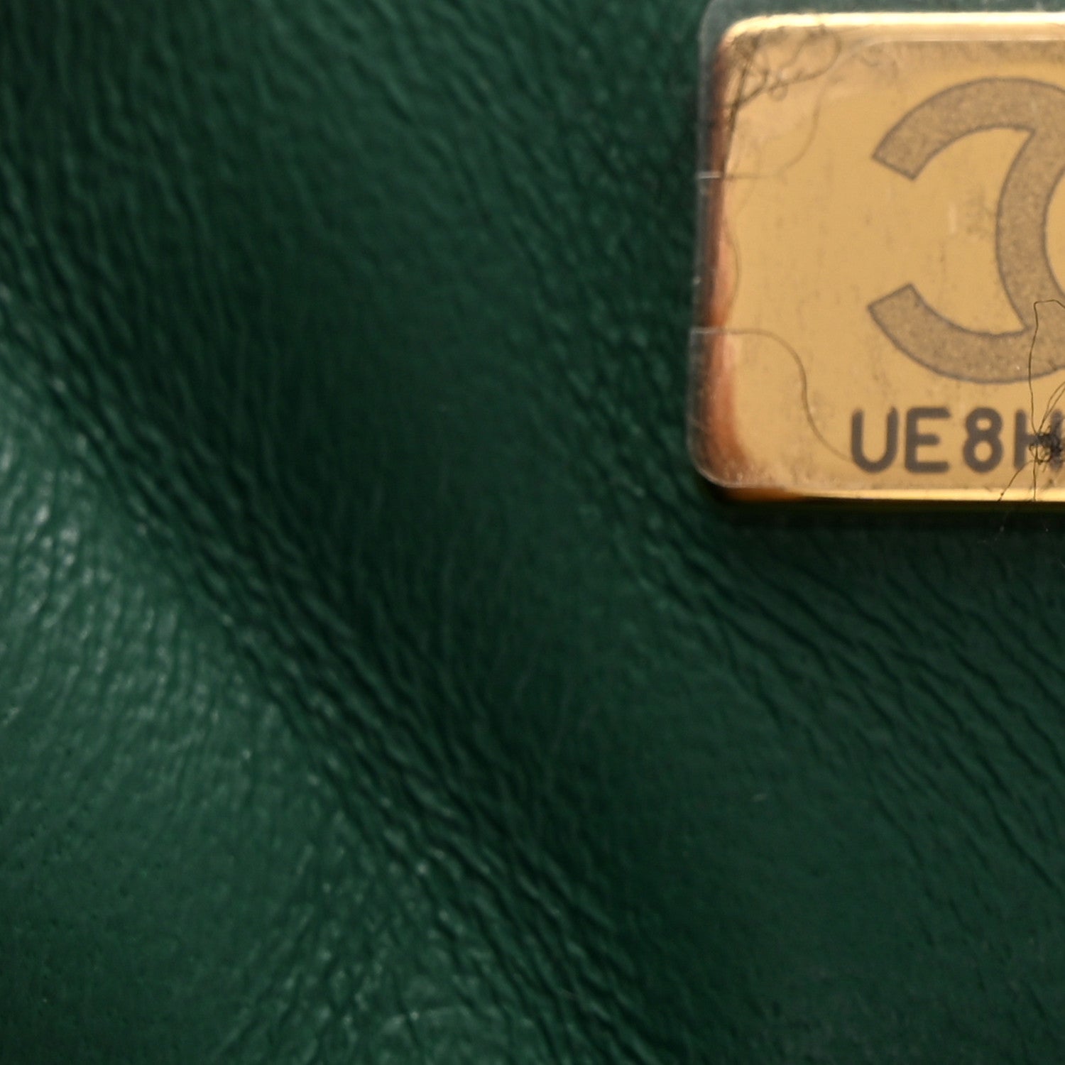 Chanel Aged Calfskin Quilted 2.55 Reissue Mini Flap Green 7 of 11