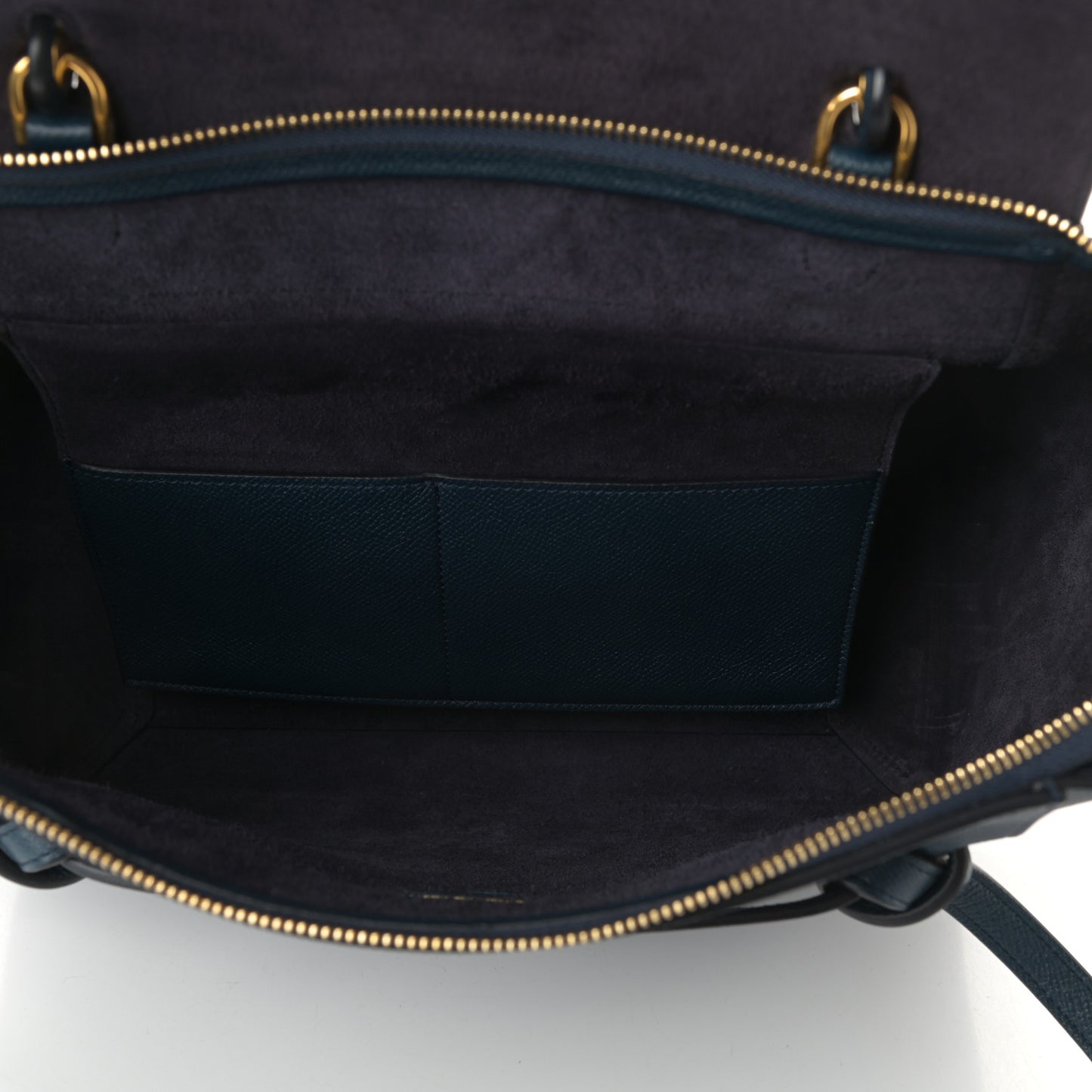 Grained Calfskin Mini Belt Bag Deepsea