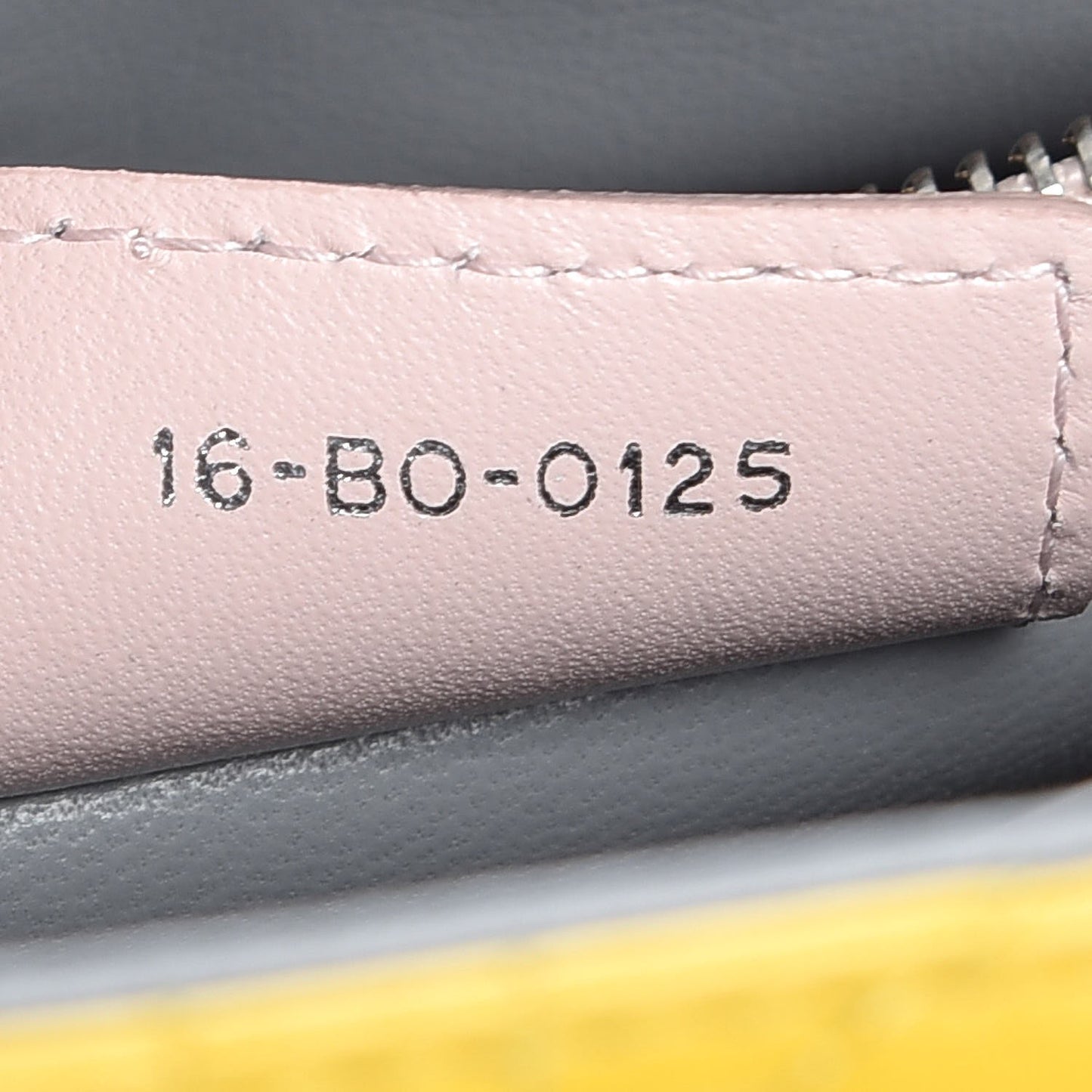 Lambskin Cannage Medium Tri-Color Lady Dior Bright Yellow