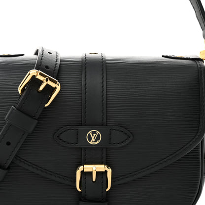 Louis Vuitton Epi Saumur BB Black 7 of 10