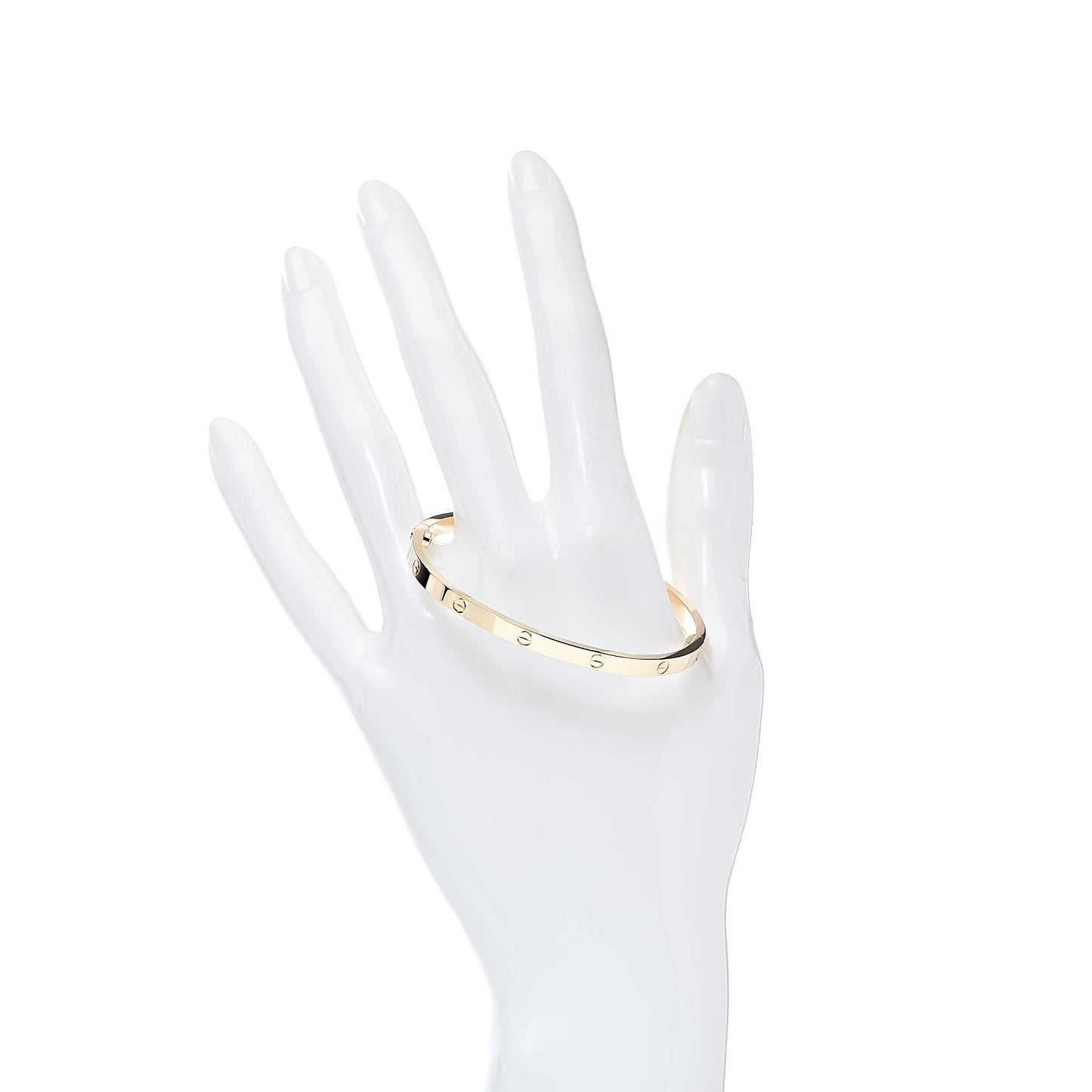 18K Yellow Gold Small LOVE Bracelet 16