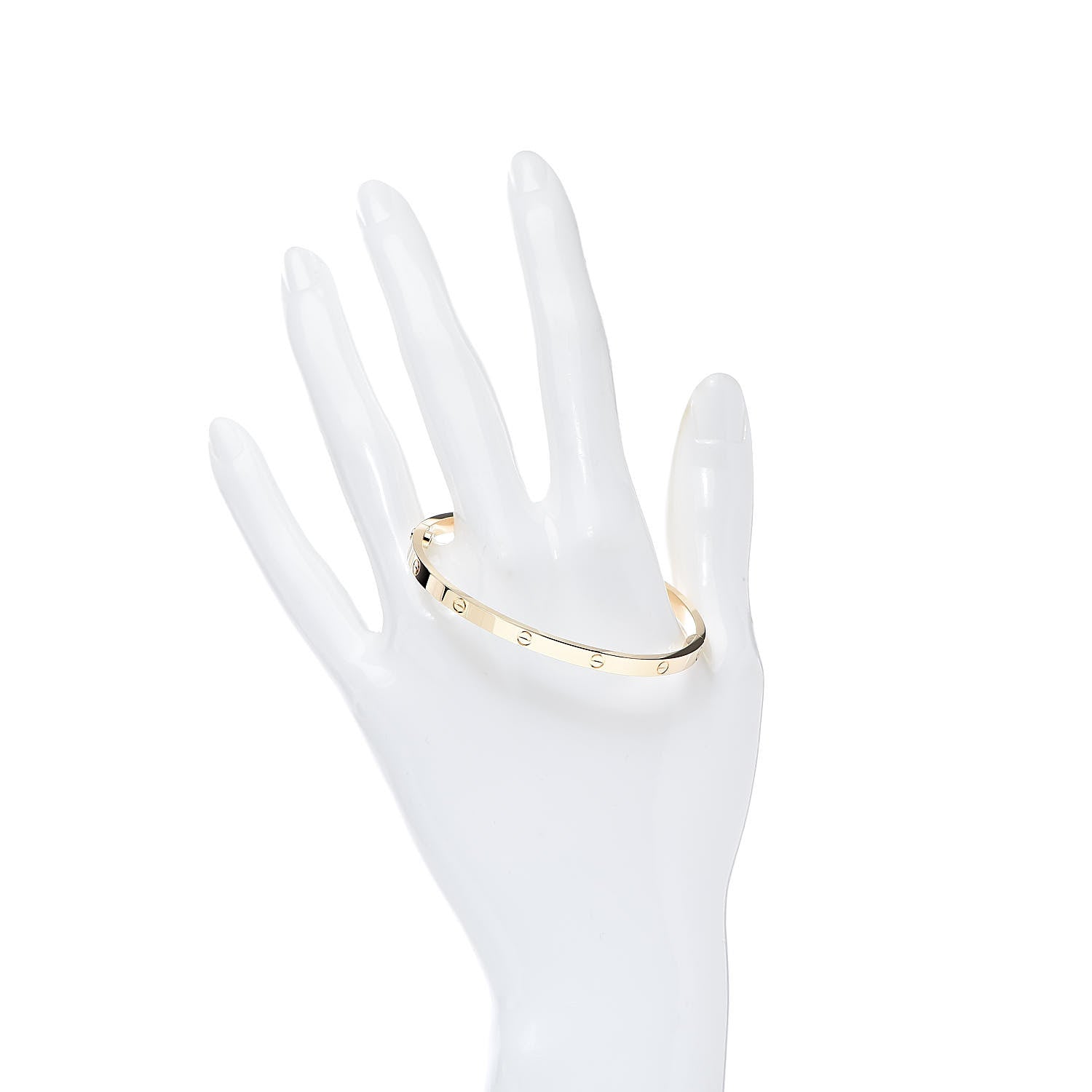 Cartier 18K Yellow Gold Small LOVE Bracelet 16 2 of 6