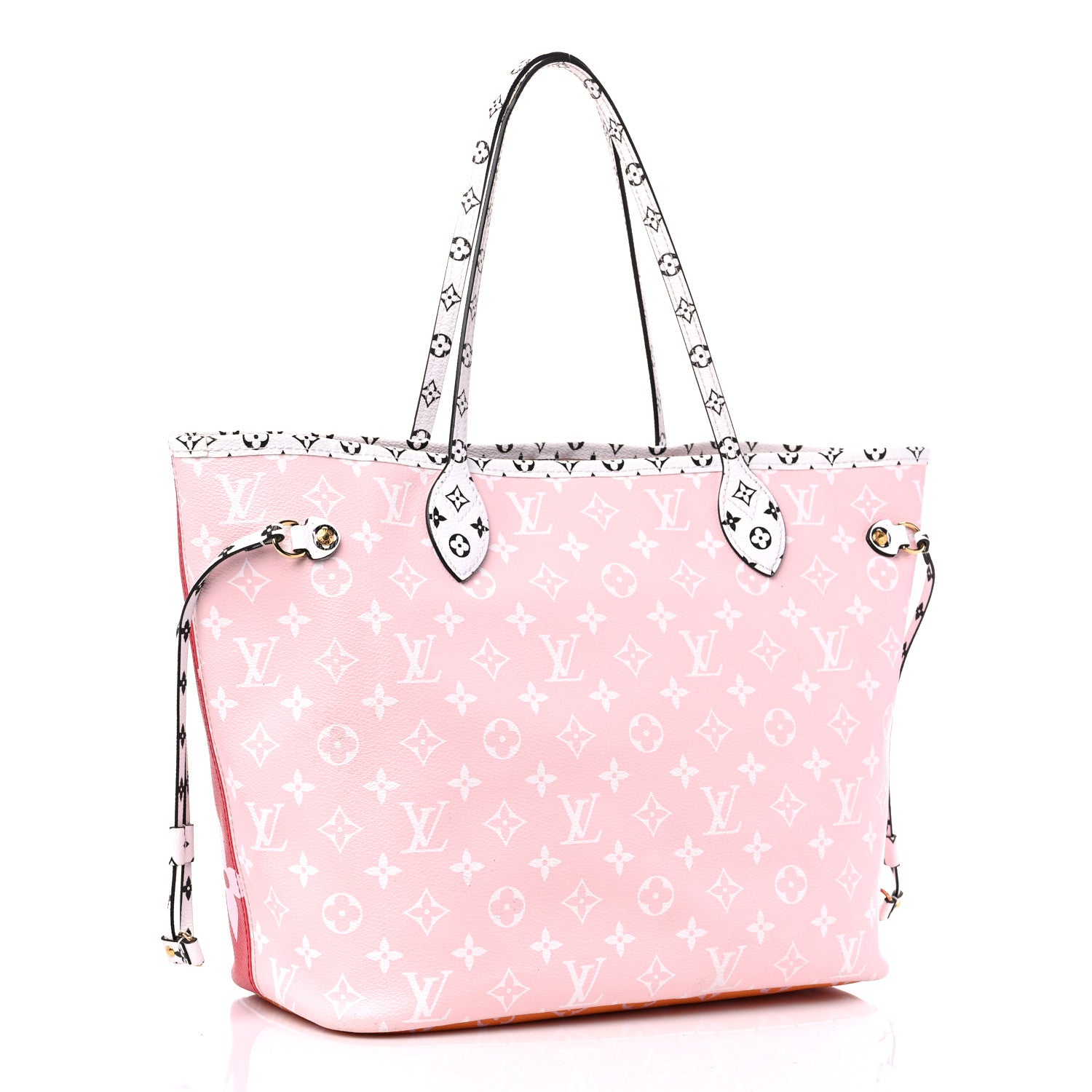 Louis Vuitton Monogram Giant Neverfull MM Rouge 4 of 18
