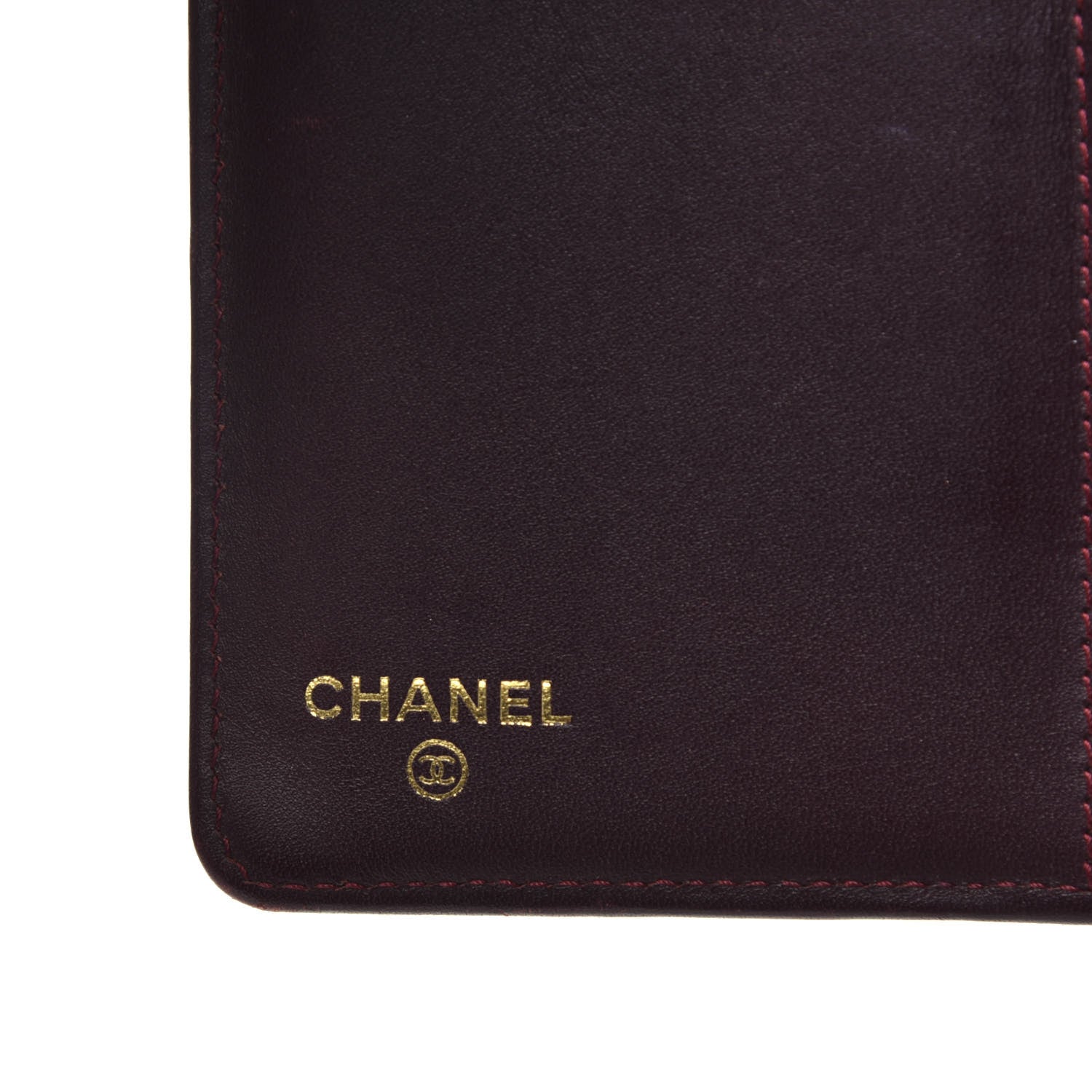 Chanel Caviar Quilted Yen Wallet Black 6 of 7