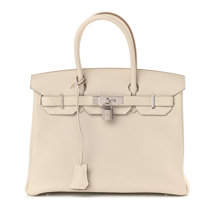 Hermes Togo Birkin 30 Craie 1 of 11