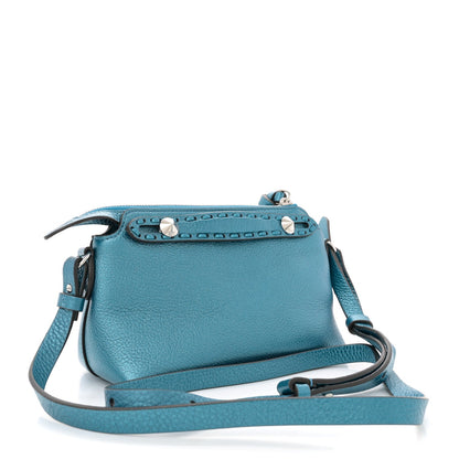 Fendi Cuoio Romano Selleria Sintetica Tape Stitch Mini By The Way Boston Bag Laguna 3 of 9