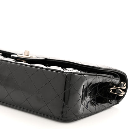 Chanel Patent Quilted Medium Double Flap Black 10 of 11