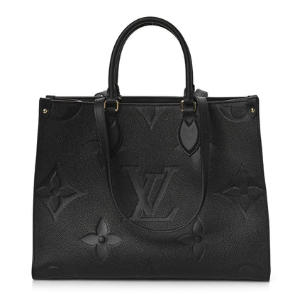 Louis Vuitton Empreinte Monogram Giant Onthego MM Black 1 of 7