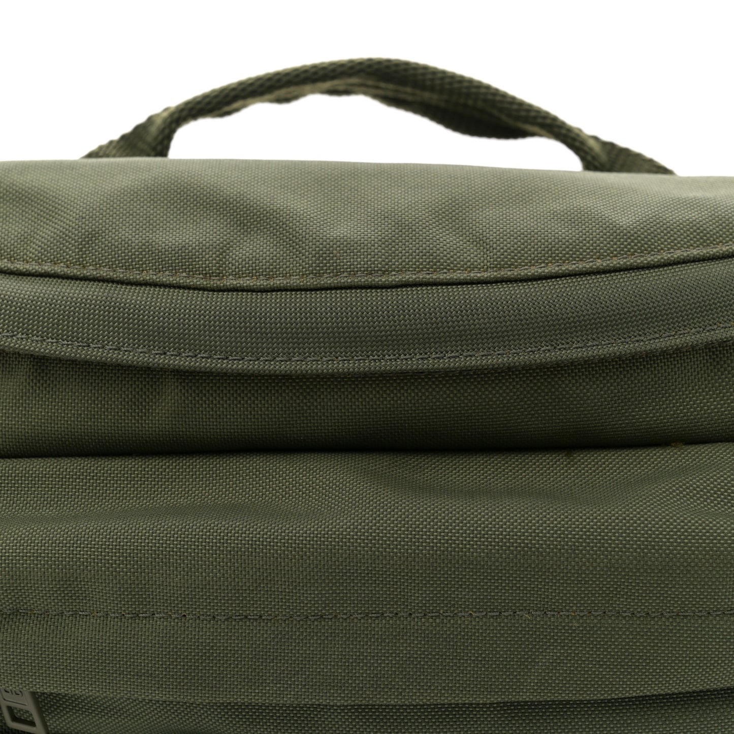 Recycled Casual Nylon Large Army Beltpack Dark Green