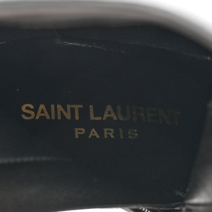 Saint Laurent Calfskin Opyum Ankle Boots 37 Black 6 of 9