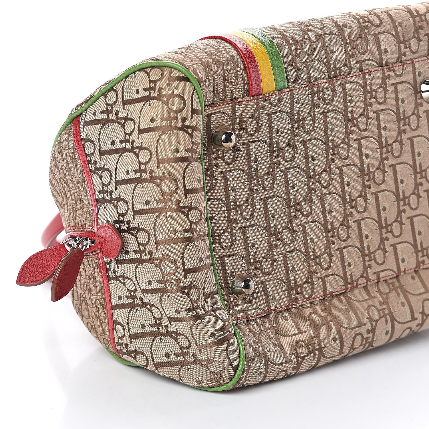 Christian Dior Monogram Rasta Bowler Beige 9 of 10